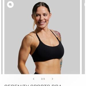Born Primitive Black Sports Bra